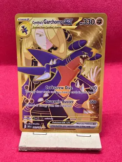 Pokemon TCG Cynthia's Garchomp ex (DRI 241) Destined Rivals - NEAR MINT - Image 1