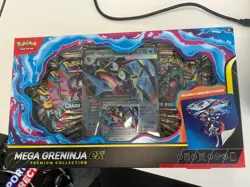 Pokemon TCG Mega Greninja ex Premium Collection Box. English, New & Sealed - Image 1