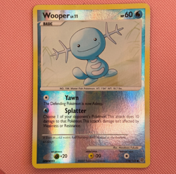 WOOPER 118/132 REVERSE HOLO POKEMON DIAMOND & PEARL SECRET WONDERS - Image 1