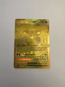 Mega Greninja EX 122/086 Mega Hyper Rare Gold Chaos Rising Pokemon - Image 1