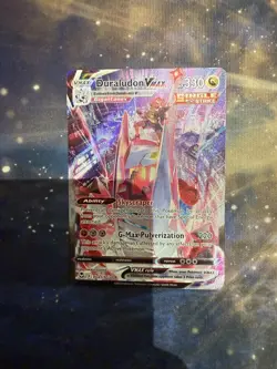 Pokemon Duraludon VMAX Silver Tempest TCG TG21/TG30 Ultra Rare - Image 1