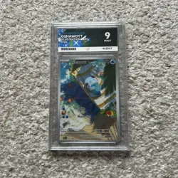 Oshawott Illustration Rare Pokemon White Flare Card 105/086 English Edition Ace9 - Image 3