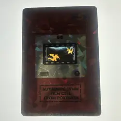 🎞 FSA Pokemon Film Cell Charizard vs Clone Charizard Cracked Ice - Image 3