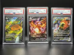 Charizard Sword And Shield UPC Promo Sequential PSA 9 Graded Trio 260 261 262 - Image 1