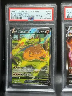 Charizard Sword And Shield UPC Promo Sequential PSA 9 Graded Trio 260 261 262 - Image 2