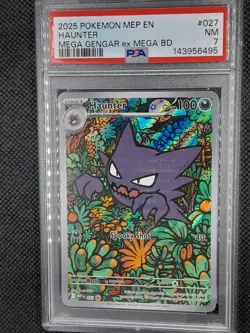 Pokemon PSA 7 - HAUNTER 027 MEGA GENGAR EX MEGA BD - Image 2