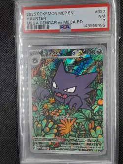 Pokemon PSA 7 - HAUNTER 027 MEGA GENGAR EX MEGA BD - Image 4