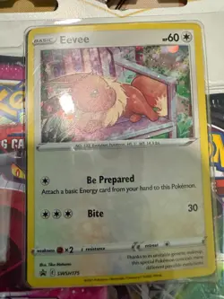 Pokemon TCG SWSH Fusion Strike 3-Pack Blister Sealed with Eevee Promo - Image 2