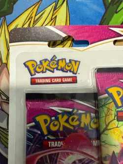 Pokemon TCG SWSH Fusion Strike 3-Pack Blister Sealed with Eevee Promo - Image 5