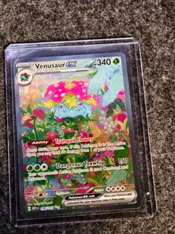 Pokemon TCG Venuaur Ex 198/165 Special Illustration S&V 151 English NM/Mint - Image 2