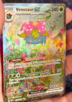Pokemon TCG Venuaur Ex 198/165 Special Illustration S&V 151 English NM/Mint - Image 4