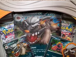 Pokemon TCG: Mabosstiff ex Box - 2 Foil Promo Cards & 4 Booster Packs - NEW - Image 4