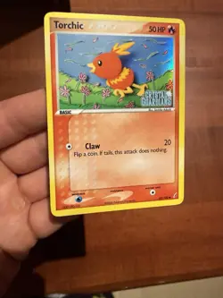 Pokemon Card - Torchic Crystal Guardians 65/100 Reverse Holo 🔥 Stamped - Image 1