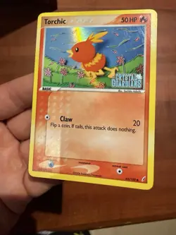 Pokemon Card - Torchic Crystal Guardians 65/100 Reverse Holo 🔥 Stamped - Image 2