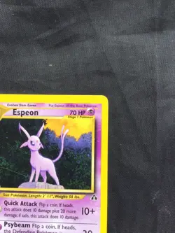 Pokemon Cards: Neo Discovery 1st Edition Rare: Espeon 20/75 - Image 3