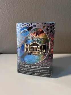 2022-23 Upper Deck SkyBox Metal Universe NHL Hockey Blaster Box! NEW - Image 2