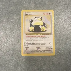 Snorlax 27/64 Unlimited Pokemon Jungle Card LP - Image 1