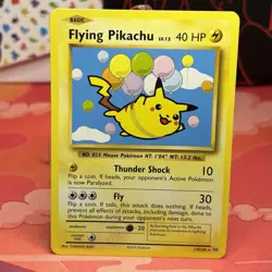 Flying Pikachu 110/108 - Evolutions Secret Rare - Pokemon TCG NM - Image 1