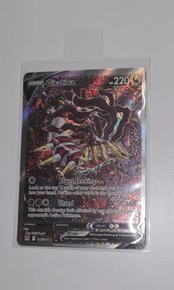 Pokemon TCG Giratina V Lost Origin 186/196 Full Art Holo Ultra Rare EN - Image 3