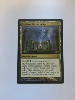1 MTG NM English Nykthos, Shrine to Nyx Theros - Image 1