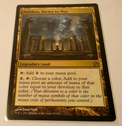 MTG - Nykthos Shrine to Nyx - x1 - Theros - NM [ Near Mint ] - ENG - [ Magic ] - Image 2