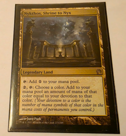 MTG - Nykthos Shrine to Nyx - x1 - Theros - NM [ Near Mint ] - ENG - [ Magic ] - Image 3