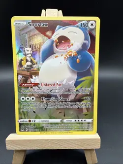 Snorlax - TG10/TG30 Lost Origin Trainer Gallery Pokemon - NM - Image 1