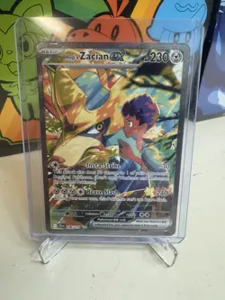 HOP'S ZACIAN EX 186/159 POKEMON JOURNEY TOGETHER SPECIAL ILLUSTRATION RARE NM - Image 1