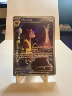 Watchog 97/86 Illustration Rare Pokemon Chaos Rising ME04 NM - Image 1