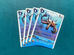 Scorpiomon BT15-027 Playset Exceed Apocalypse Digimon Card x4 - Image 1