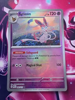 Sylveon 040/131 Master Ball Reverse Holo Prismatic Evolutions Pokemon - Image 1