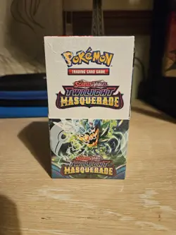 Pokemon TCG Twilight Masquerade Half Booster Box ×18 Packs New Factory Sealed - Image 1