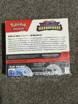 Pokemon TCG Twilight Masquerade Booster Box Factory Sealed - Image 2