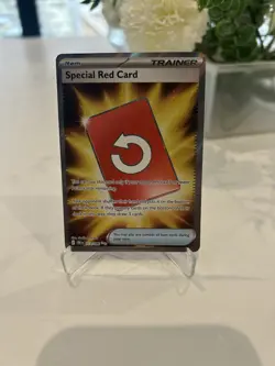 Special Red Card 113/086 Me04: Chaos Rising Holo - Image 1