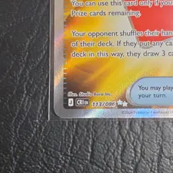 Pokemon TCG Special Red Card 113/086 Chaos Rising Item Holo NM - Image 4