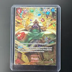 Buggy OP03-008 Alt Art SP Wings of the Captain One Piece Card TCG English - Image 1