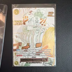 Gum-Gum Golden Rifle (Alternate Art) OP15-116 Adventure on Kami's Island Foil - Image 1