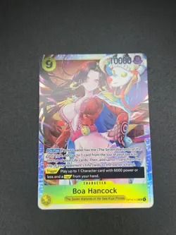 Boa Hancock OP14-112 Super Rare The Azure Sea's Seven One Piece Foil Near Mint - Image 1