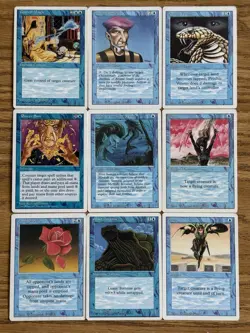 MTG Vintage Blue Control Deck 60 Card Ready To Play Old Border Magic Lot - Image 2