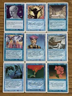 MTG Vintage Blue Control Deck 60 Card Ready To Play Old Border Magic Lot - Image 3