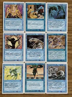 MTG Vintage Blue Control Deck 60 Card Ready To Play Old Border Magic Lot - Image 4