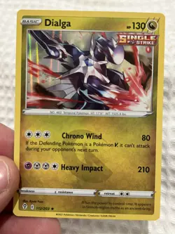 Dialga - 112/203 - Holo Rare - Evolving Skies - Pokemon Card - Image 1