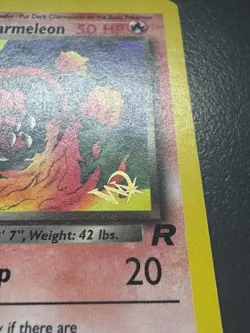 ✅Dark Charmeleon Gold W〽 Stamp Promo 32/82 Pokemon Card ✅ - Image 2