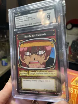 Vintage One Piece TCG The Battle For Friends! 2005 CCG Non Holo CARD, CGC 9, NM - Image 3