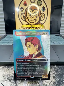 Gisela, Blade of Goldnight (Borderless) Commander Masters Foil Near Mint MTG - Image 1