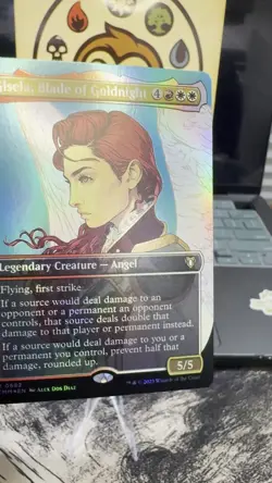 Gisela, Blade of Goldnight (Borderless) Commander Masters Foil Near Mint MTG - Image 2