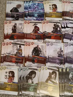 Final Fantasy Opus 8 TCG Bundle Bulk 64 Cards Collection Duplicates Play Set - Image 2