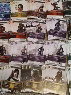 Final Fantasy Opus 8 TCG Bundle Bulk 64 Cards Collection Duplicates Play Set - Image 3