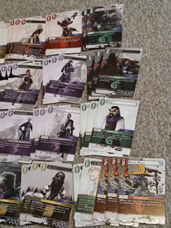 Final Fantasy Opus 8 TCG Bundle Bulk 64 Cards Collection Duplicates Play Set - Image 4