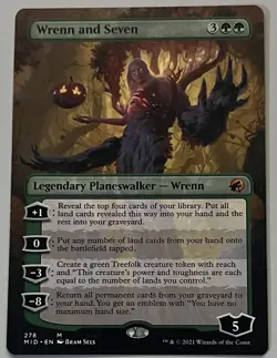 MTG Innistrad: MH Wrenn & Seven Legendary Planeswalker MYTHIC REGULAR #278 - Image 1